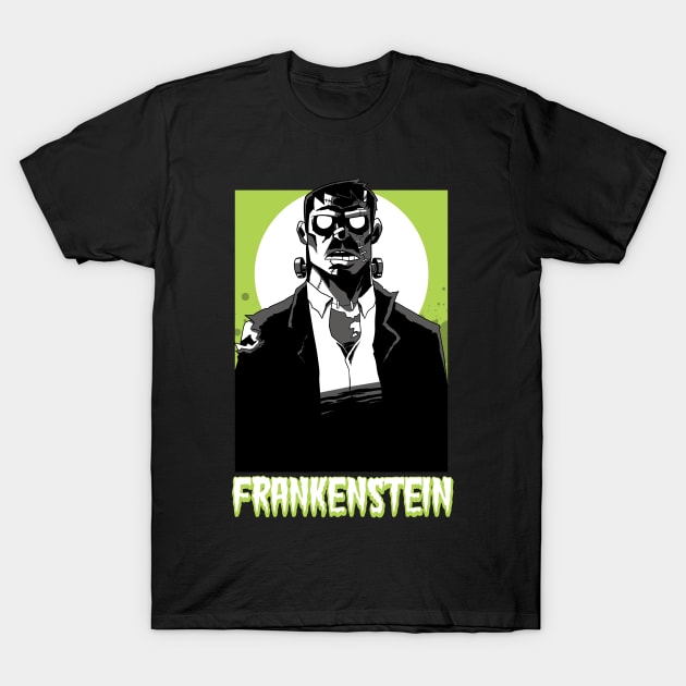 Frankenstein T-Shirt by natexopher